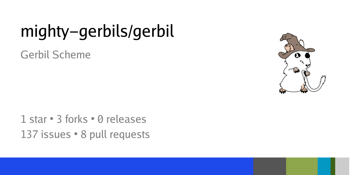 mighty-gerbils/gerbil: Gerbil Scheme - cons.io git